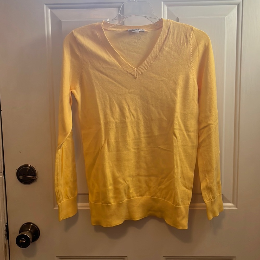 Cute yellow sweater
